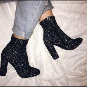 Sparkle booties